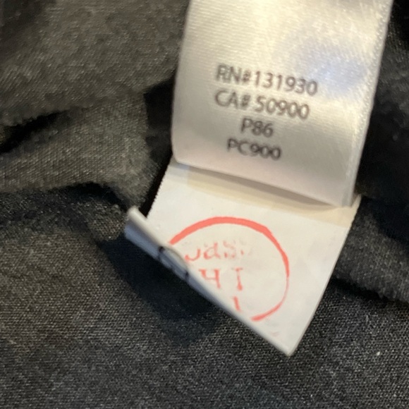 Calvin Klein Black Leather Jacket coat Size Large - Picture 13 of 13